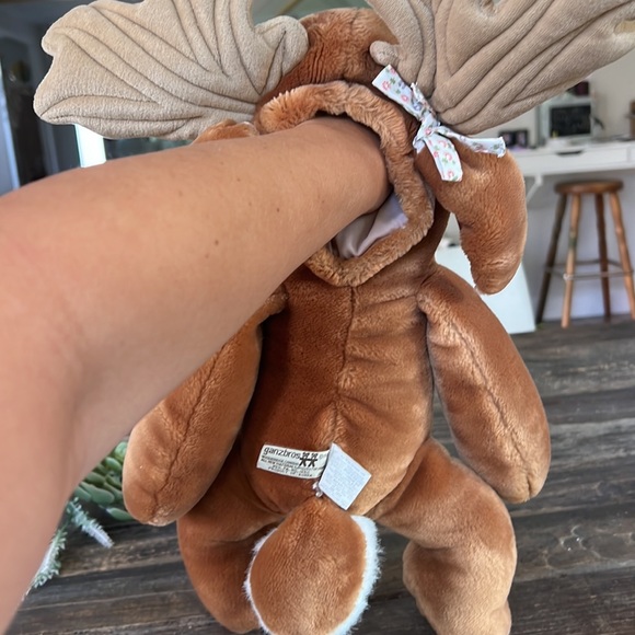 VINTAGE 1982 Wrinkles Moose stuffy/puppet - Picture 4 of 8